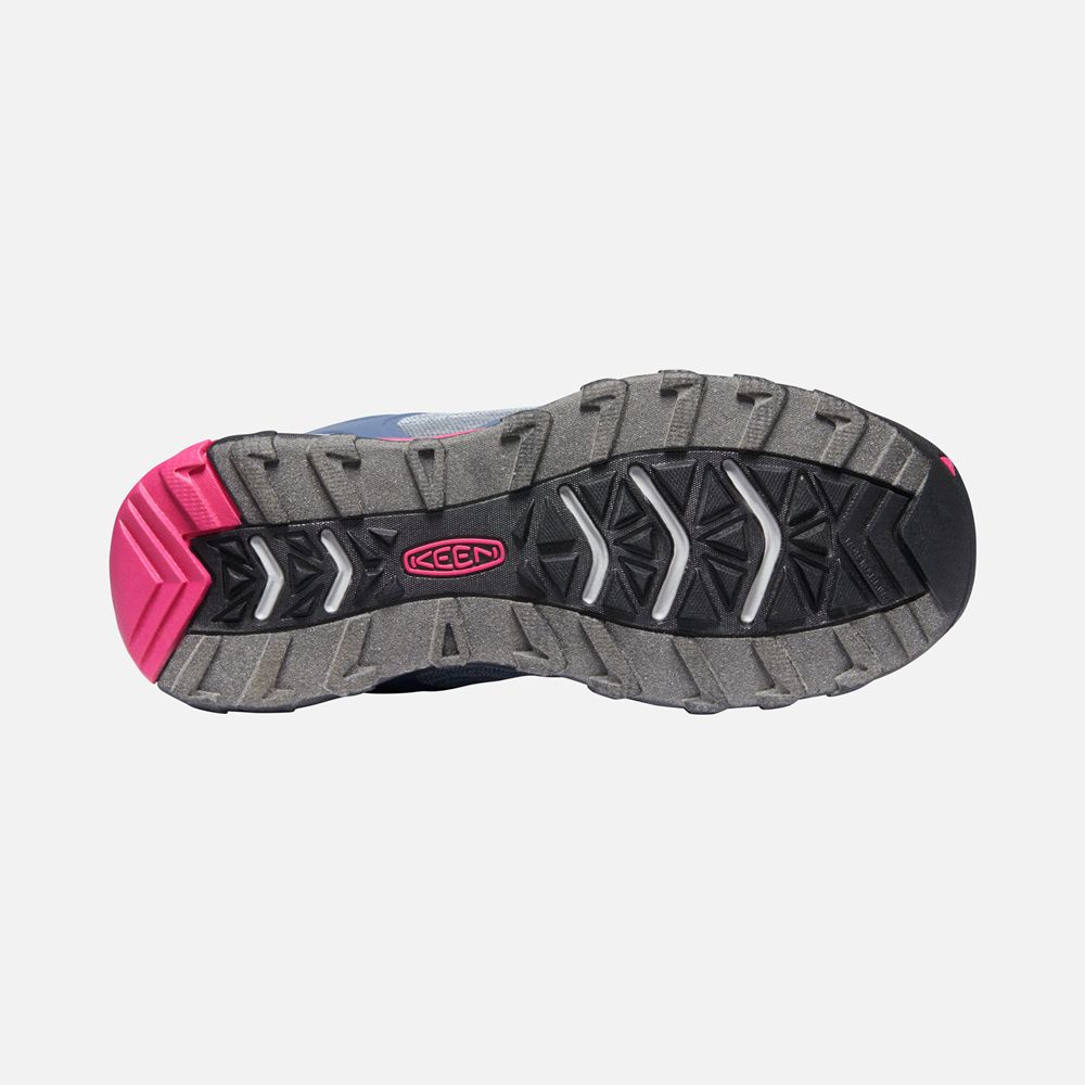 Keen Outdoor Ayakkabı Çocuk Mavi/Pembe - Terradora Ii Waterproof - Türkiye MAXT73205